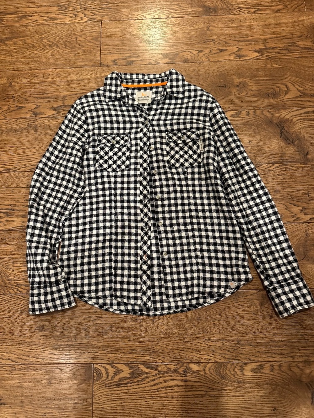 Plaid button down